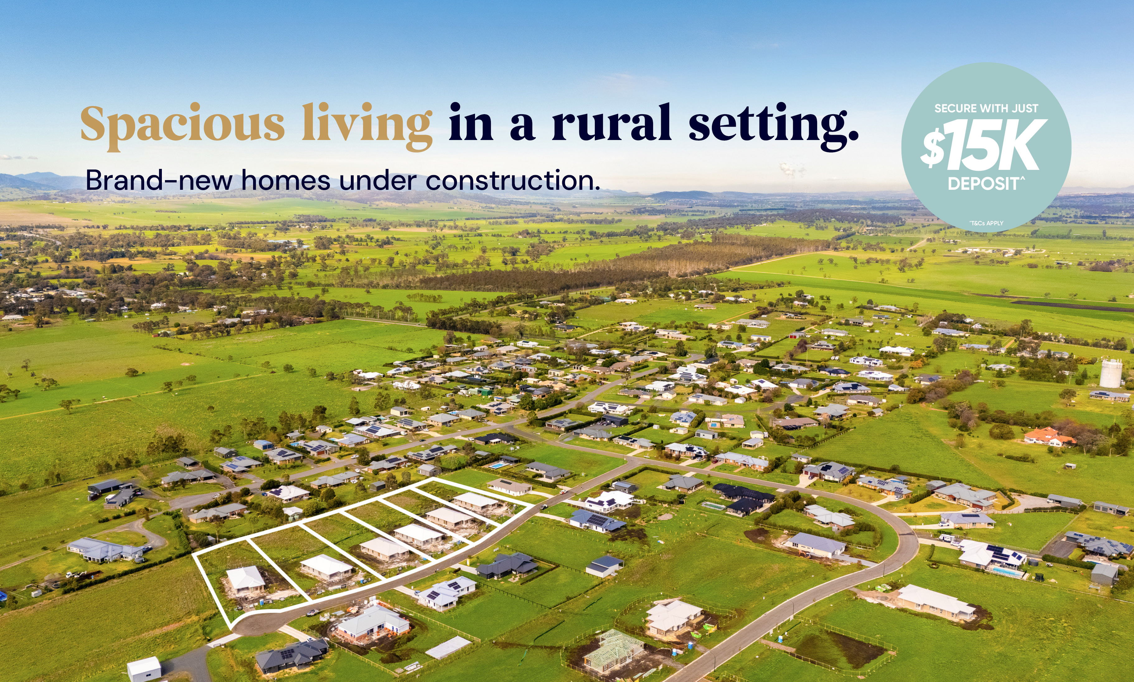 Brand-new homes for sale in Scone, NSW