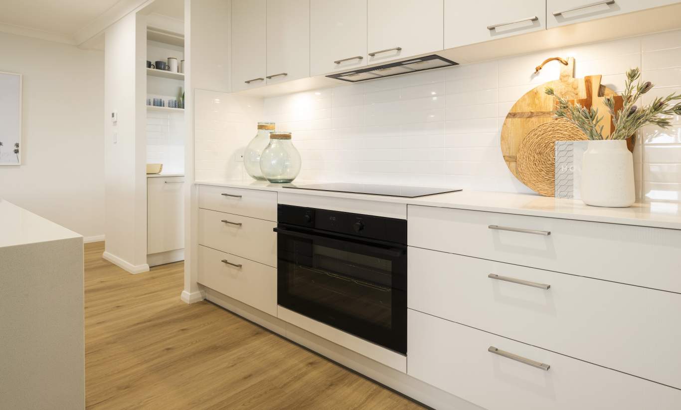 Modern kitchen with appliances in Scone, NSW