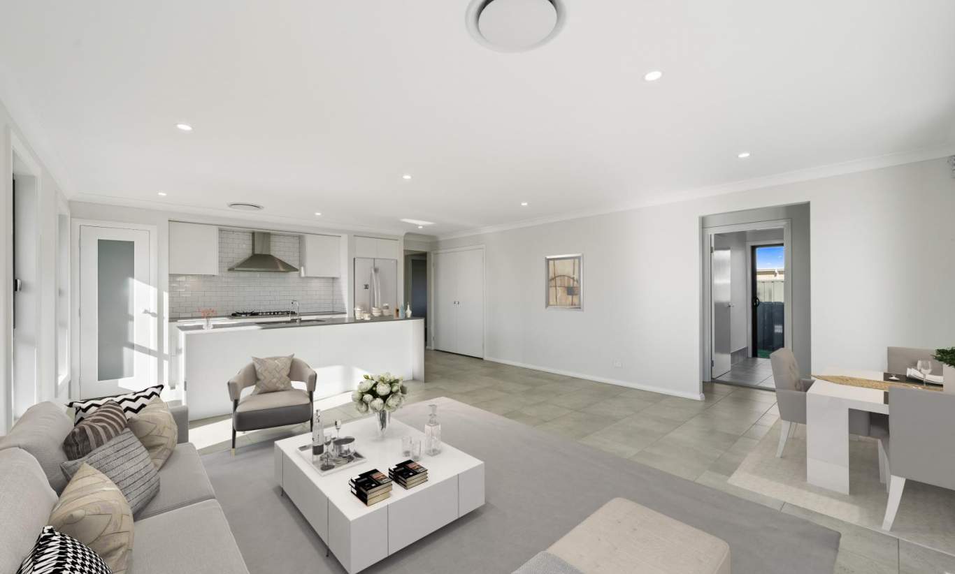Living- Stoneleigh Home Design- Complete Homes 