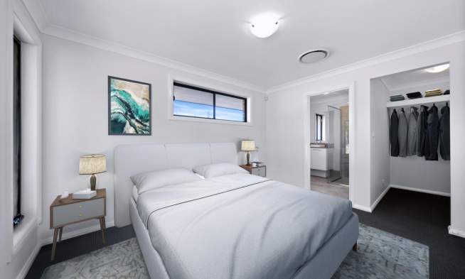 Bedroom - Stoneleigh Home Design - Complete by McDonald Jones