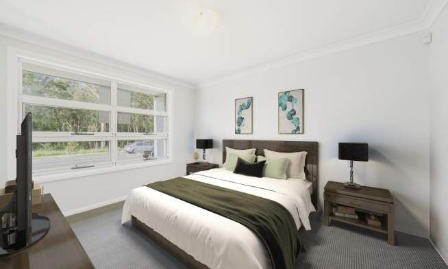 Bedroom - Stoneleigh Home Design - Complete by McDonald Jones