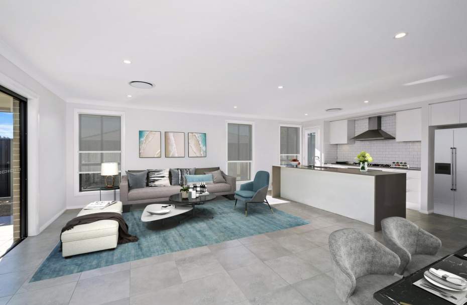 Living-Dining-Stoneleigh Home Design