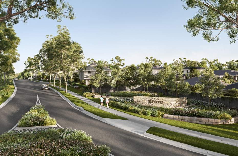 Appin Grove Estate Entry - South West Sydney