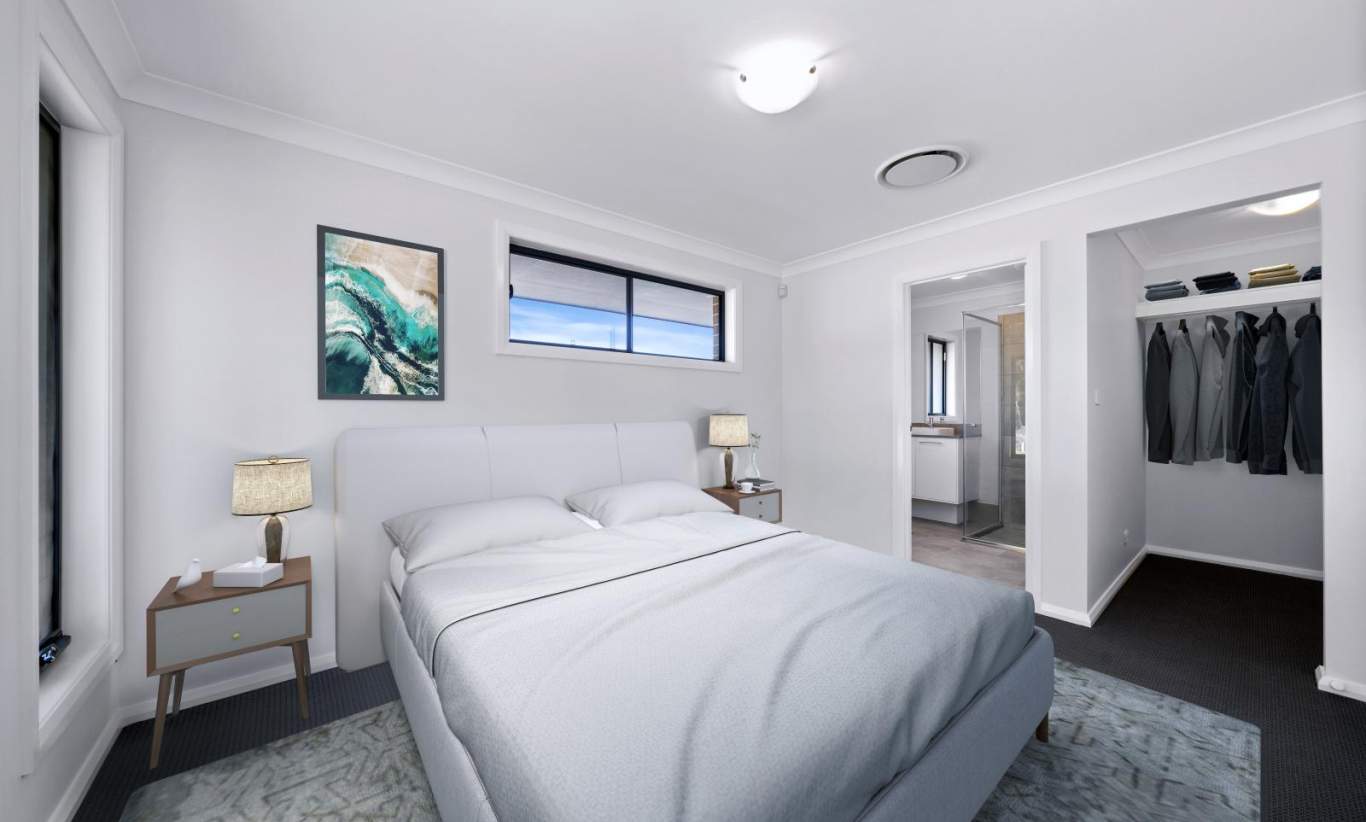 Bedroom - Stoneleigh Home Design - Complete by McDonald Jones